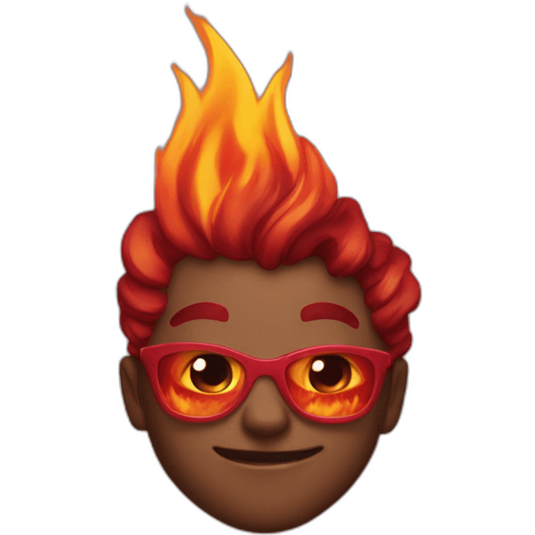 Fire Heart ❤️‍🔥 emoji