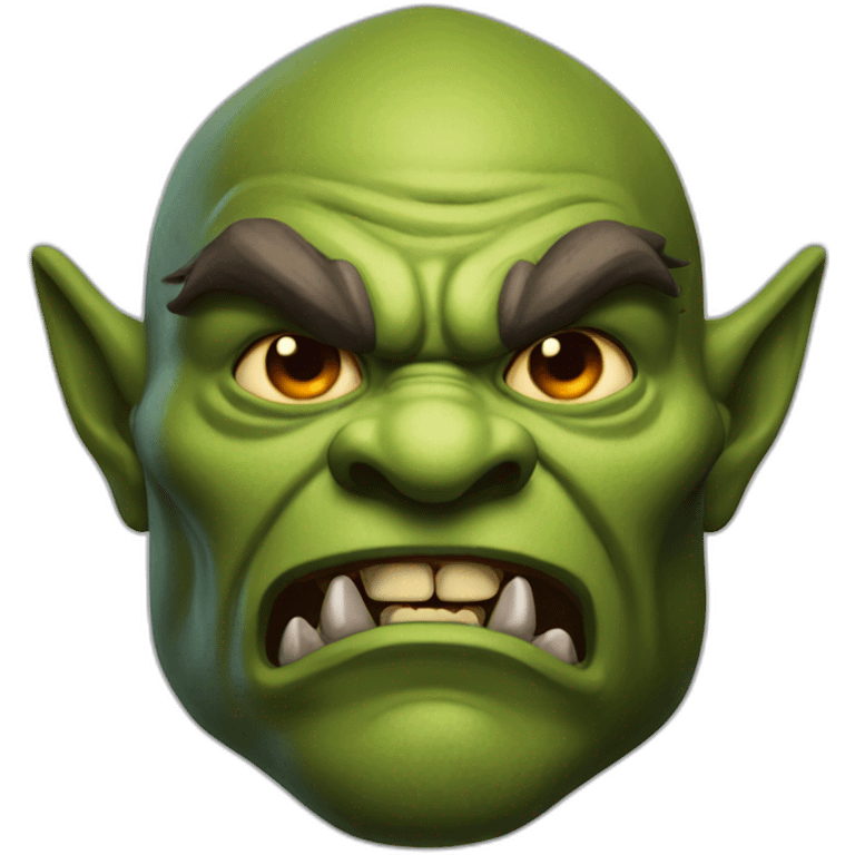 orc flammes emoji