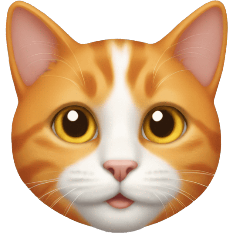 Orange cat emoji