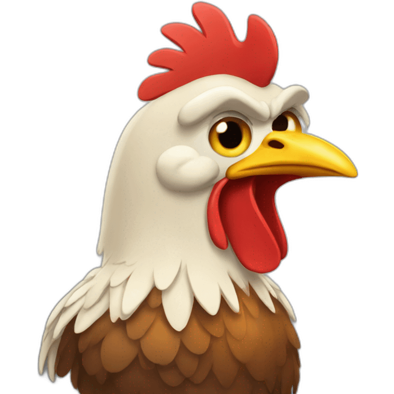 chicken criminal emoji