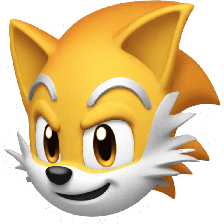 Tails sonic head emoji