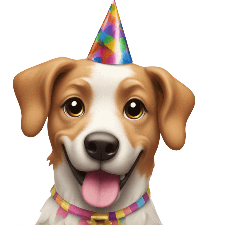 Dog birthday  emoji