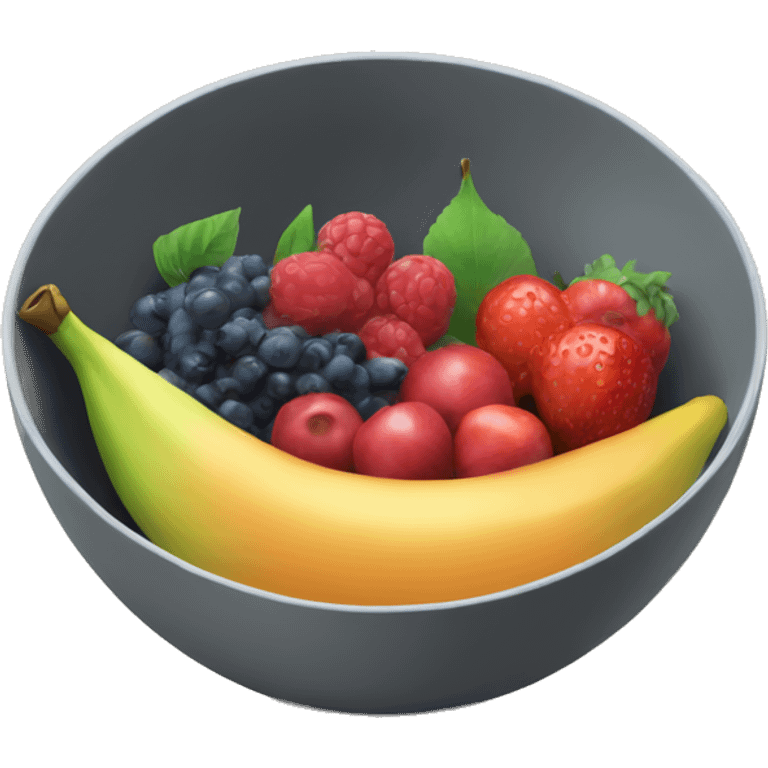 bowl of fruit emoji