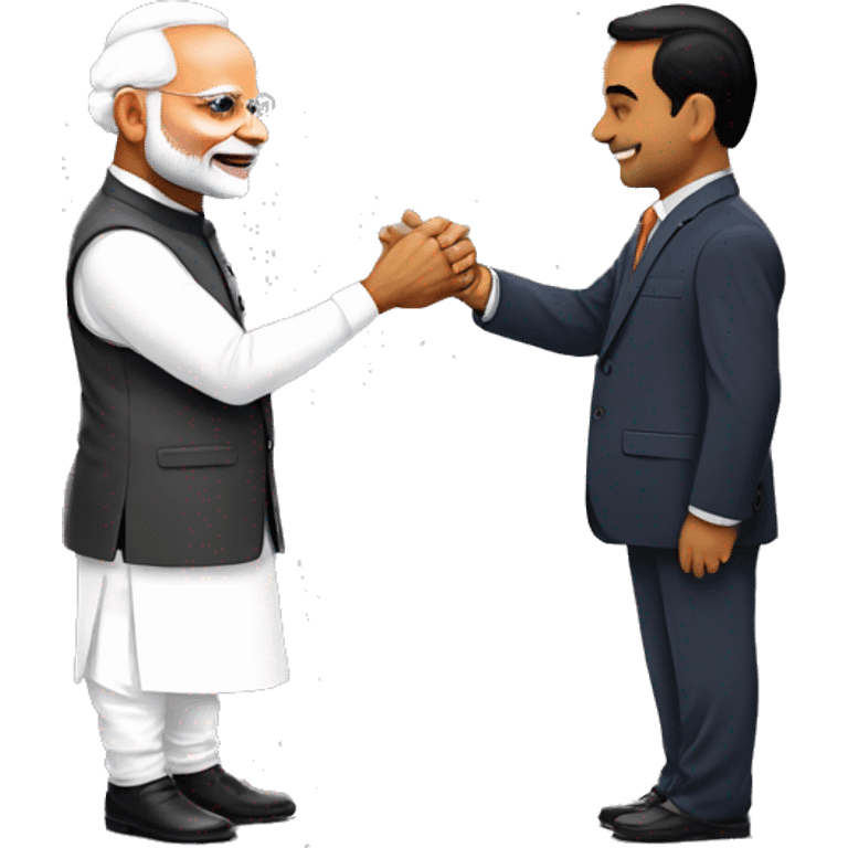 Modi ji handshake emoji