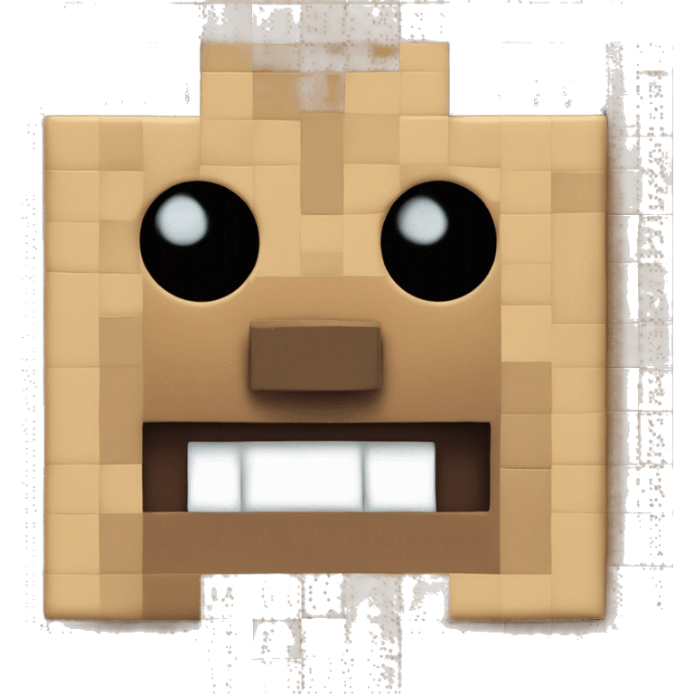 minecraft happy block emoji