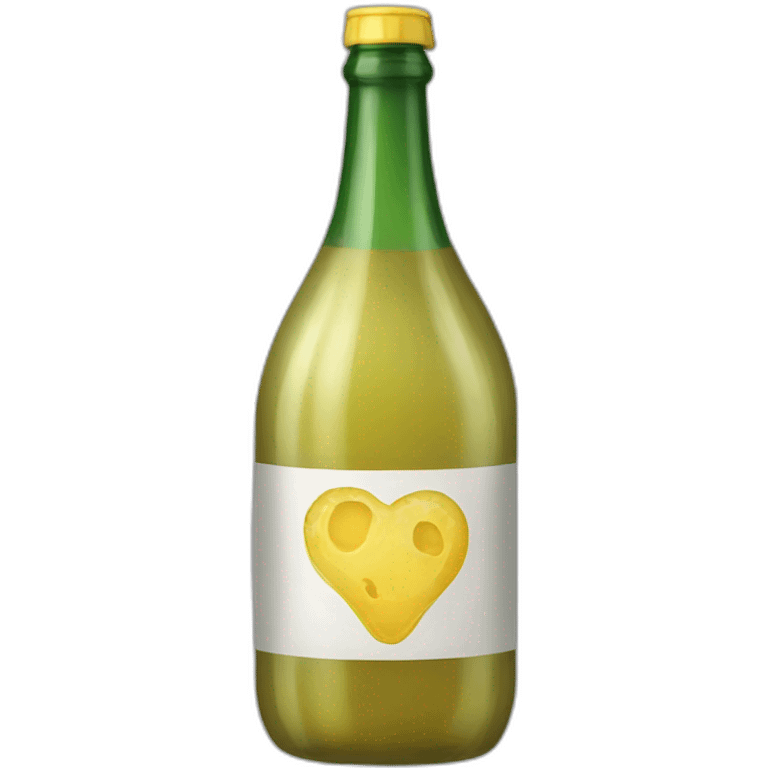 Botella cortada emoji