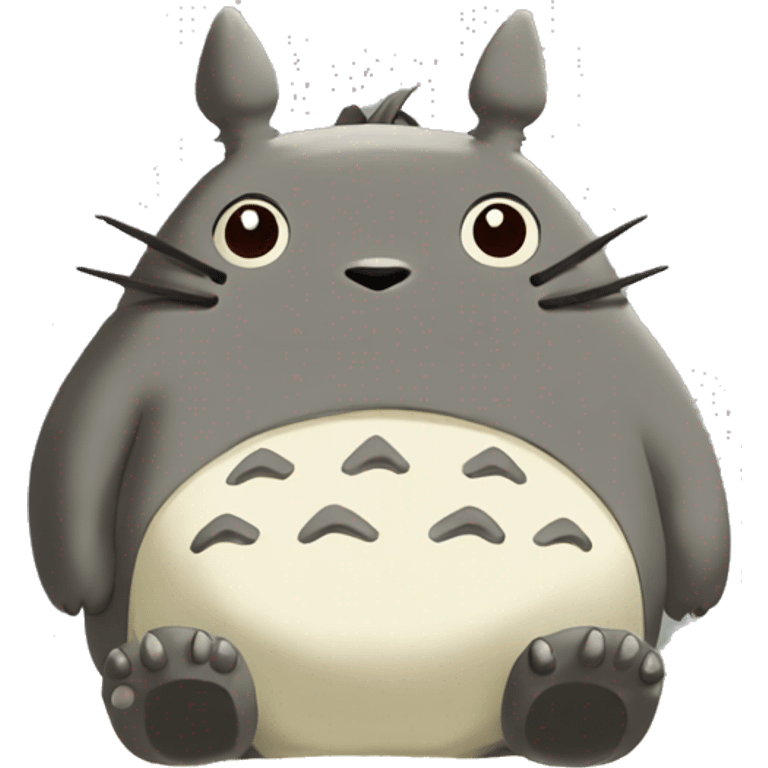 Totoro the main character of the movie of the Studio Ghibli “My Neighbor Totoro” emoji