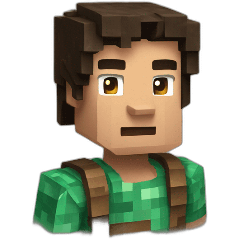 Steve de Minecraft emoji