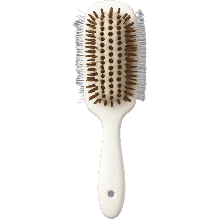 Highly detailed, Soft white, roccoco, vintage, Victorian, hairbrush emoji