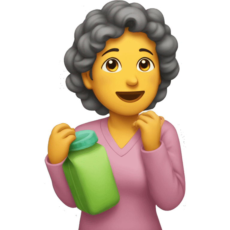 Mamá regañando emoji