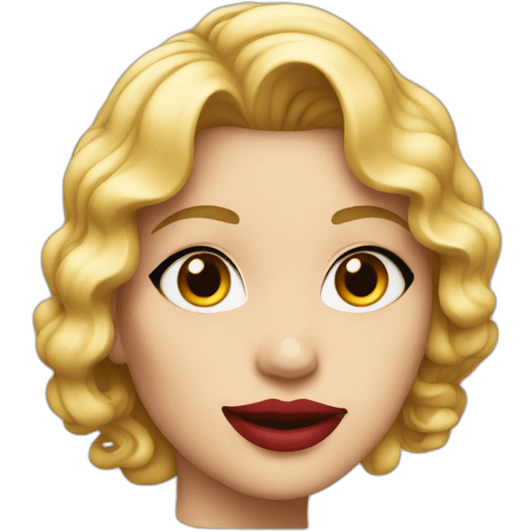 Material girl emoji