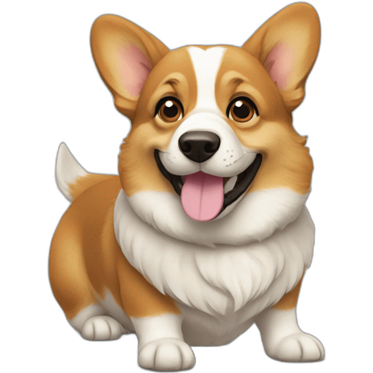 royal corgi emoji