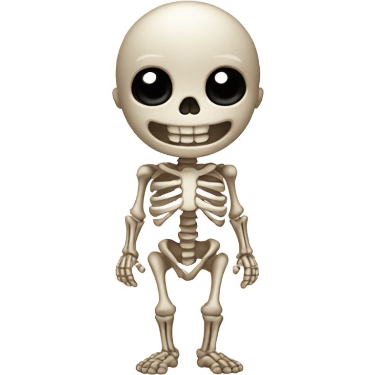 Baby skeleton emoji