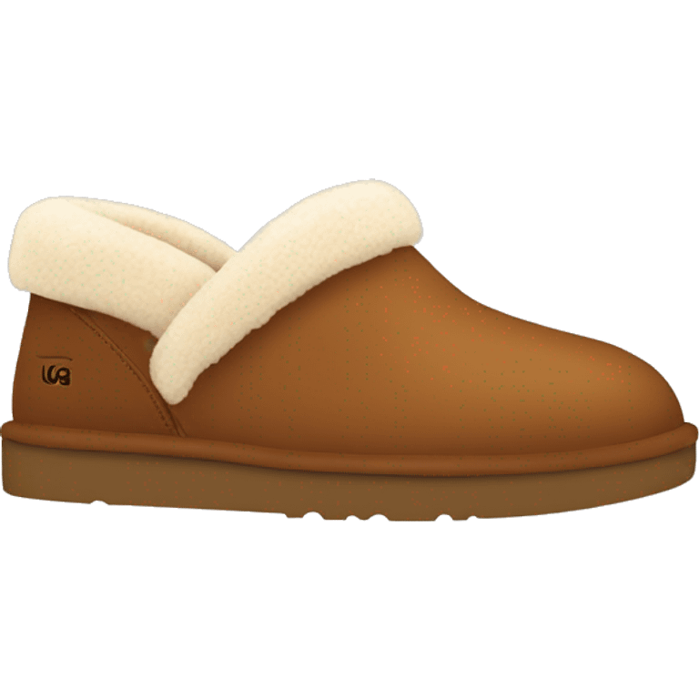 Tazman chestnut coloured Ugg slippers emoji