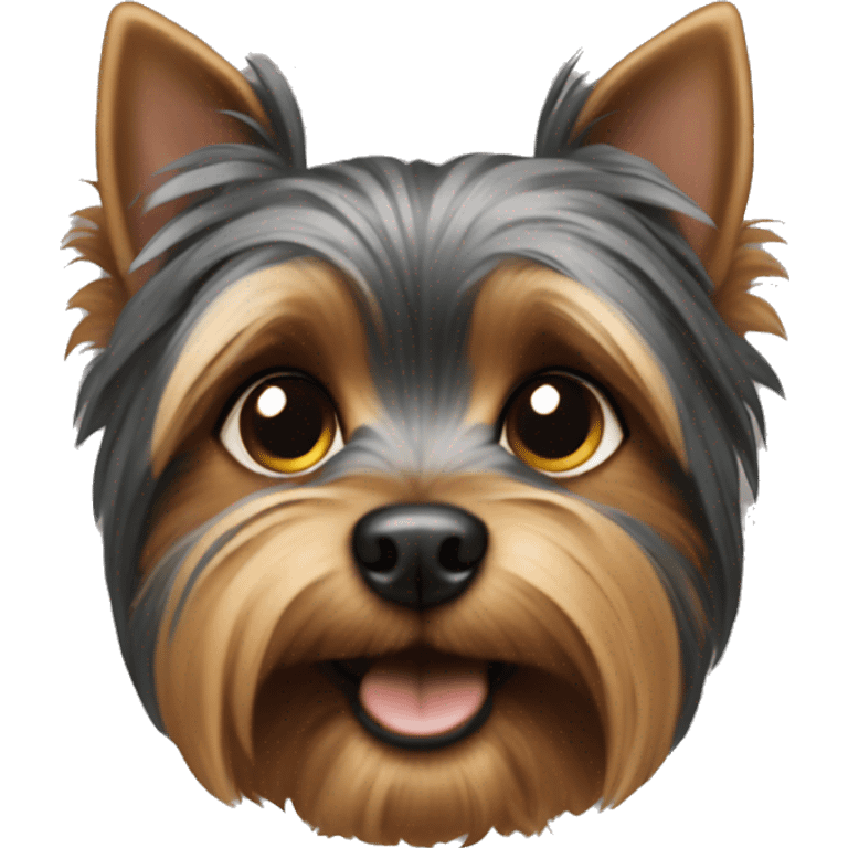 Yorkshire Terrier dog emoji