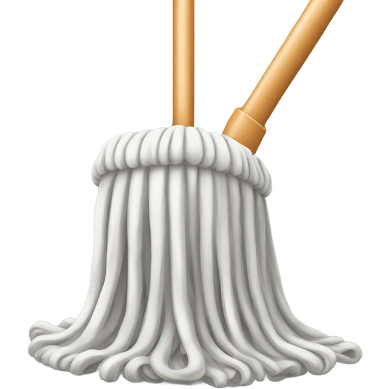 A mop emoji