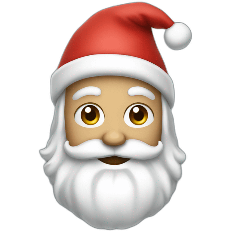 Santa claus gift  emoji