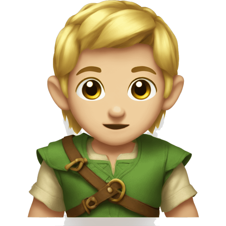 baby link bow emoji