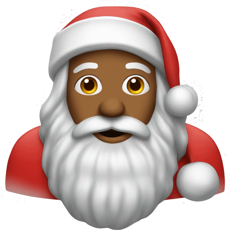 A Colombian Santa Claus emoji