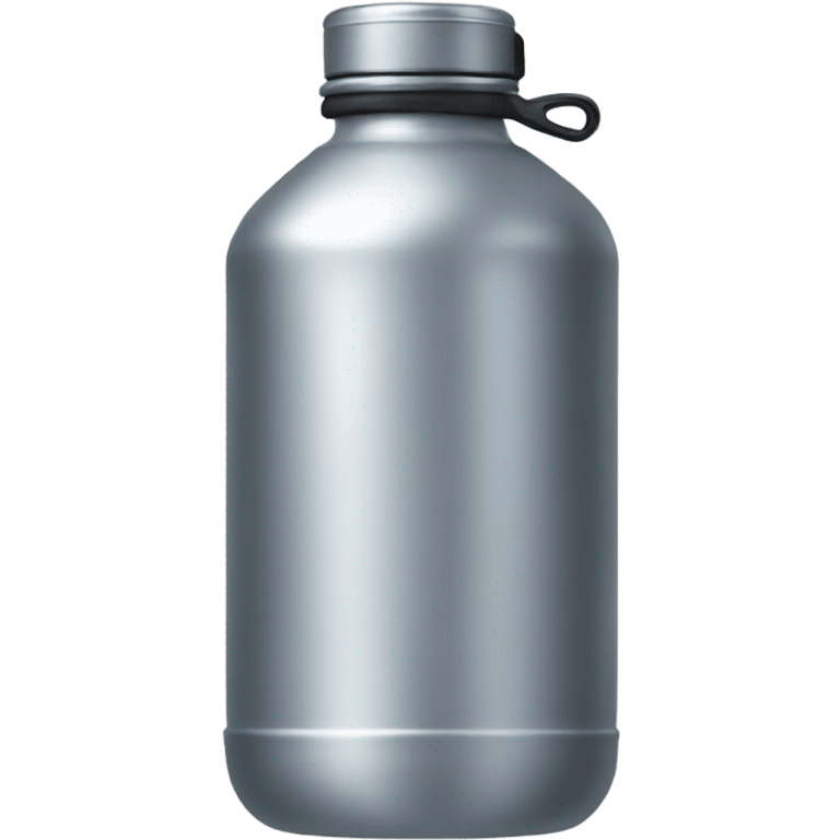 Metal water bottle emoji