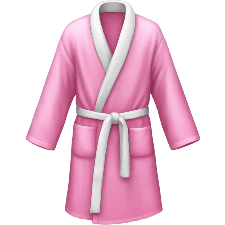 pink cotton robe emoji