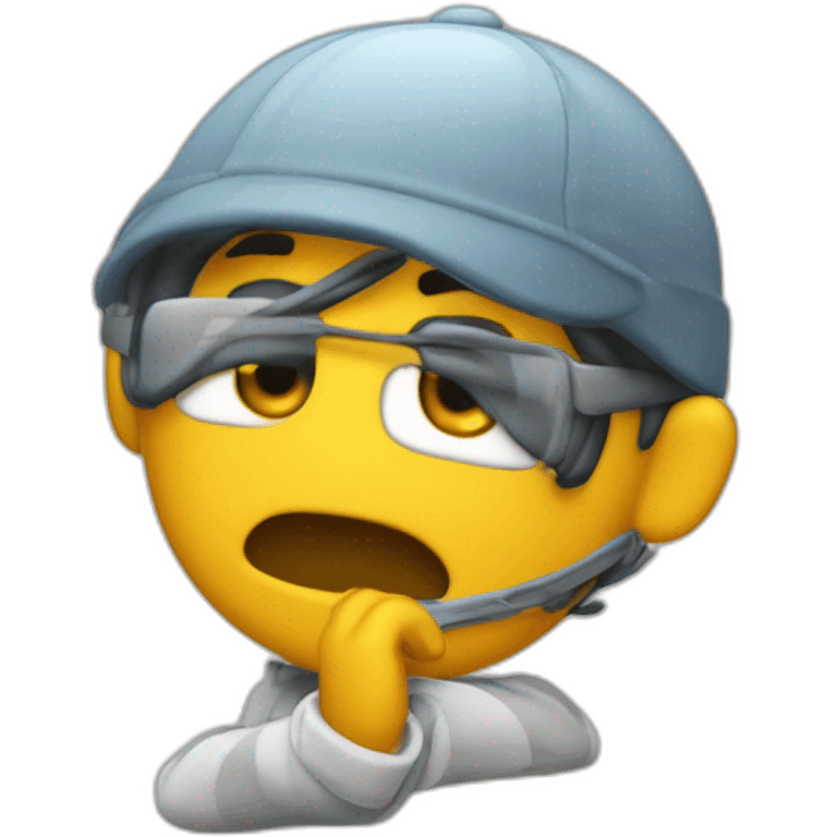 Quelqu’un qui dab emoji