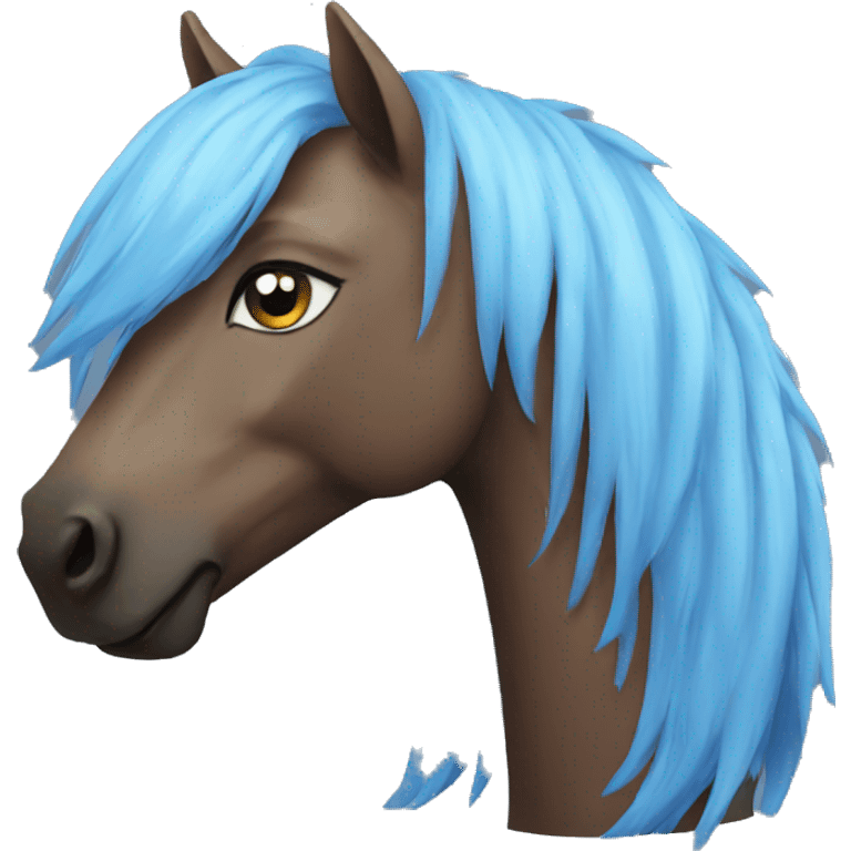 blue mane emoji