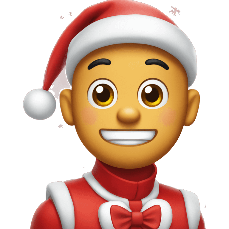 Jollibee in Christmas  emoji