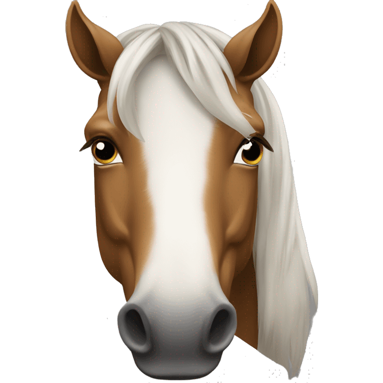 Tu es mange une cheval emoji