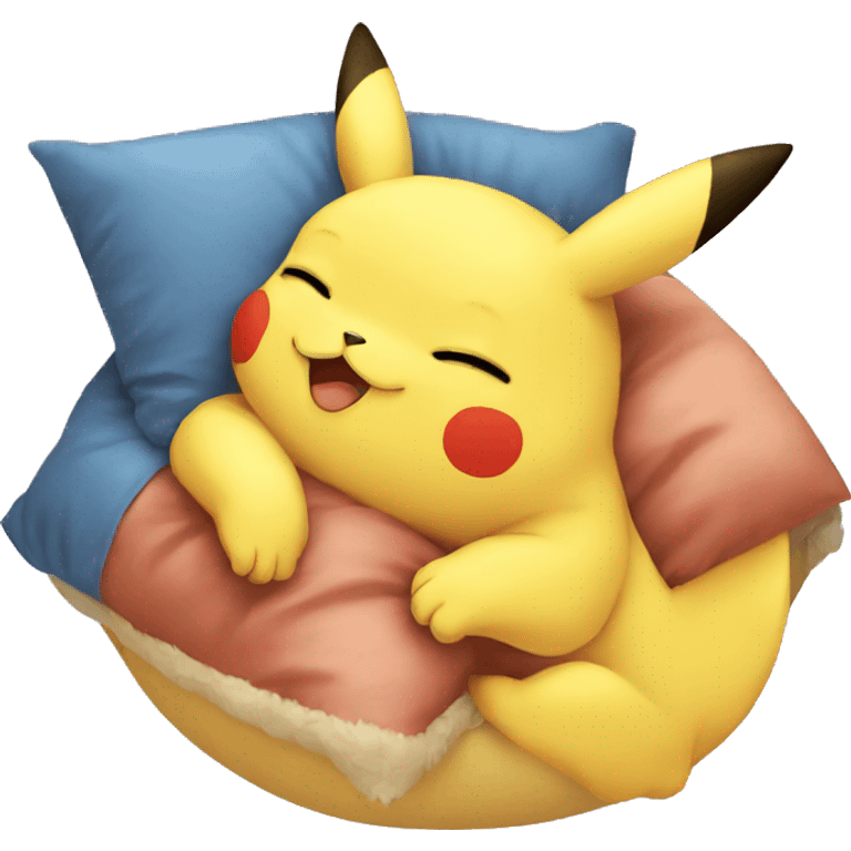 Sleeping-pikachu emoji