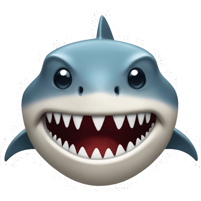 Shark head emoji