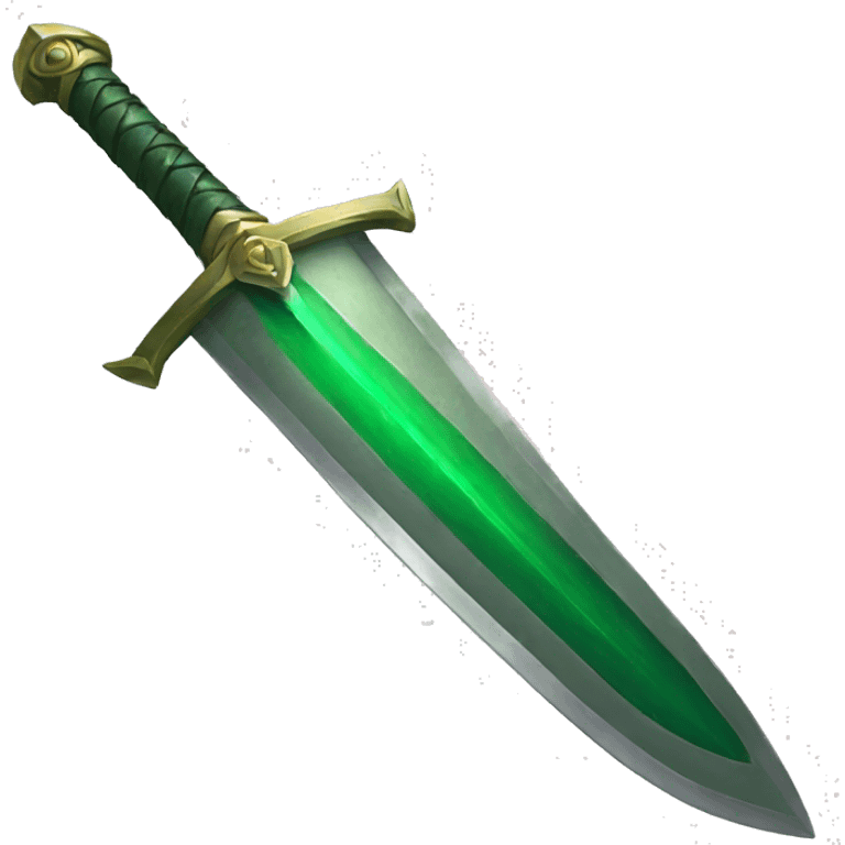 green sword emoji