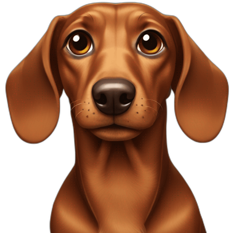 brown-dachshund-dog emoji