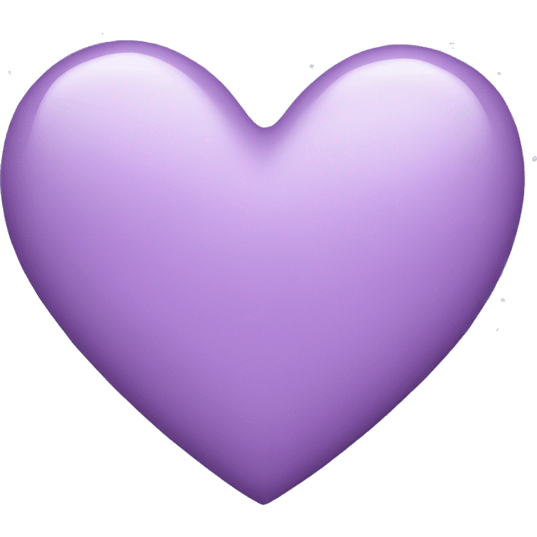 Light Purple Heart with stars  emoji