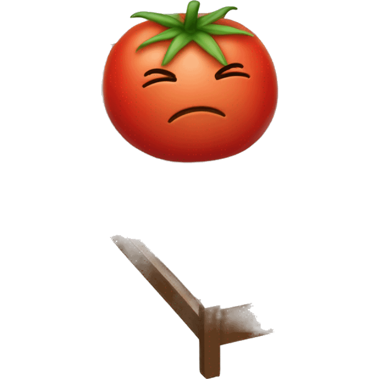 sleeping tomato emoji