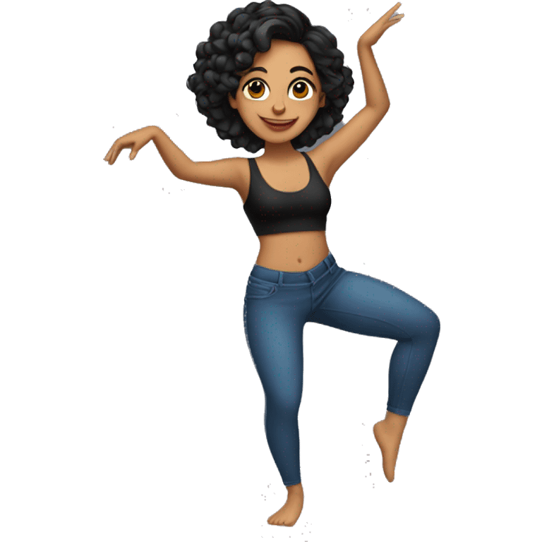 Latina dancer emoji