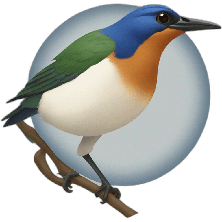 Oiseau faisan emoji