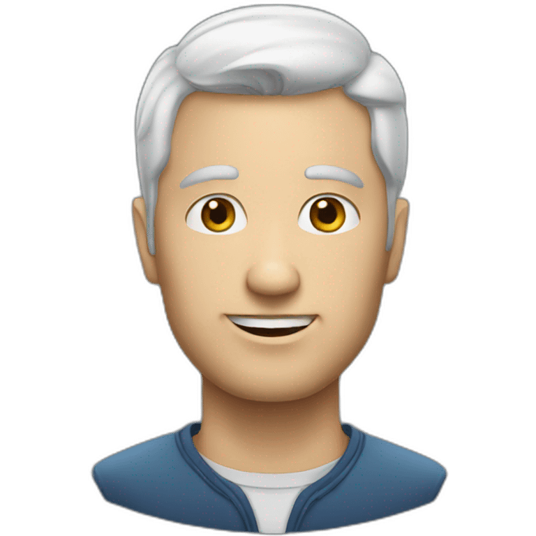 white man avatar emoji