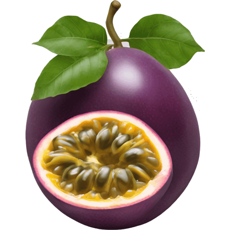 Passion fruit emoji