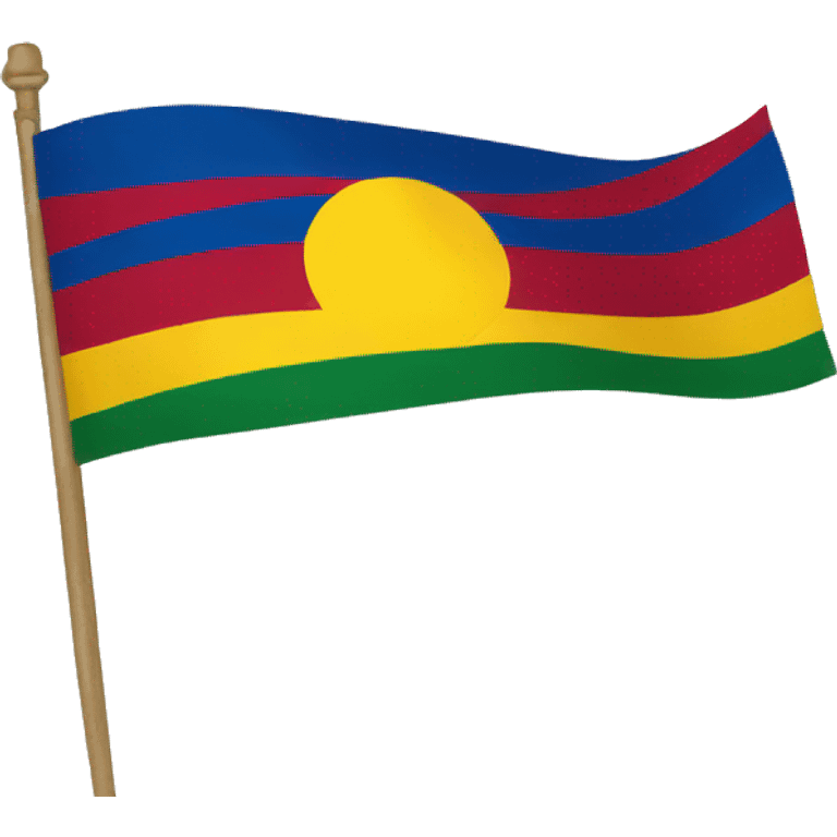 Tibetan flag emoji