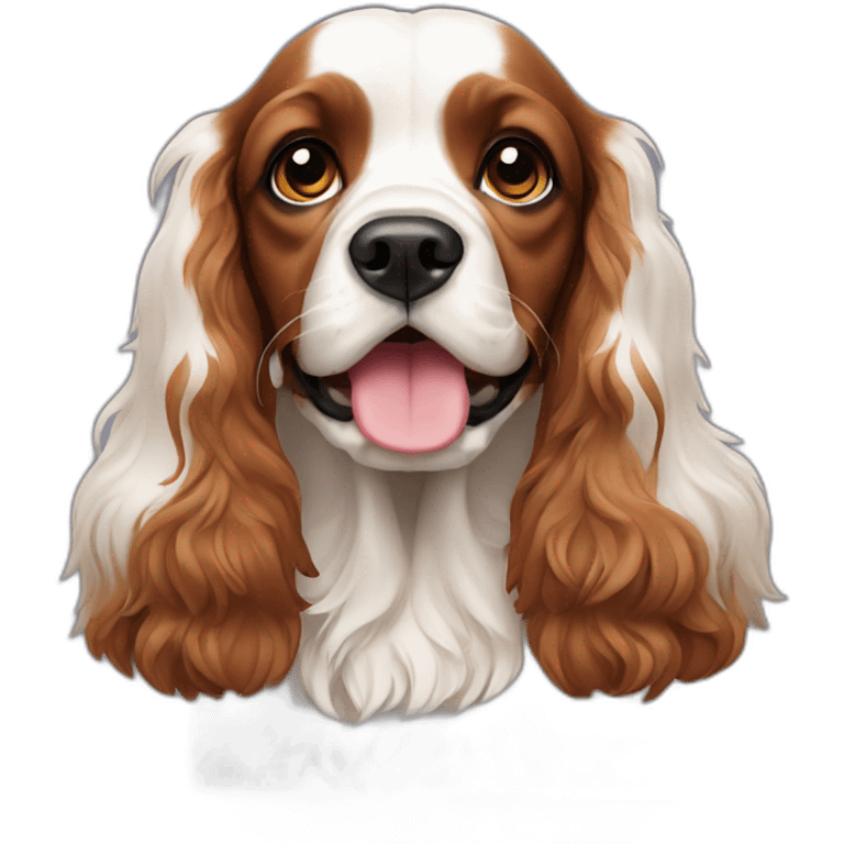 English Spaniel dog emoji