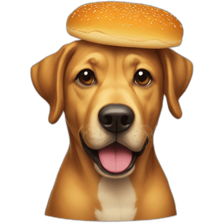 Perro hamburguesa emoji