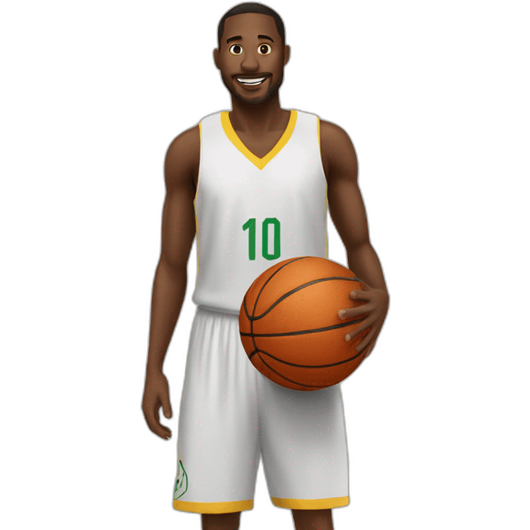 basketball in Cameroon emoji