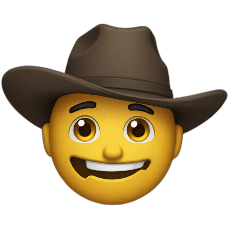 this is fine cowboy emoji