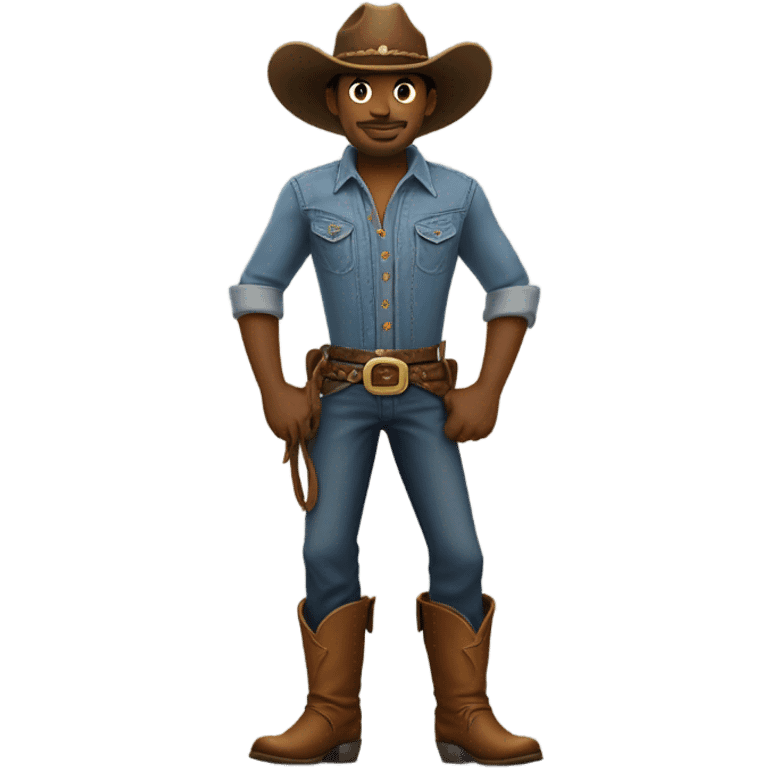 My boyfriend cowboy emoji