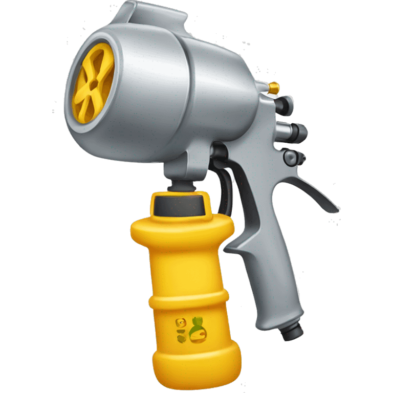 Spray gun emoji