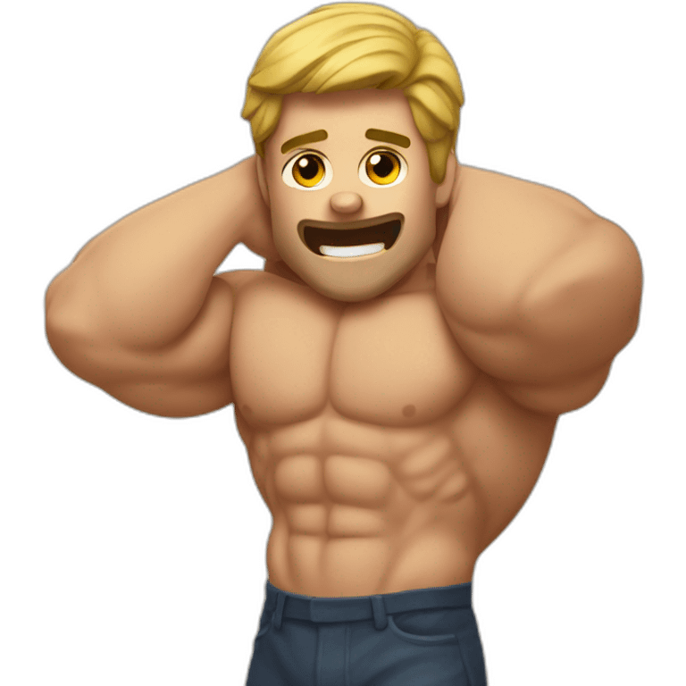 muscleman study emoji