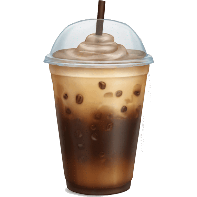 Iced coffee emoji