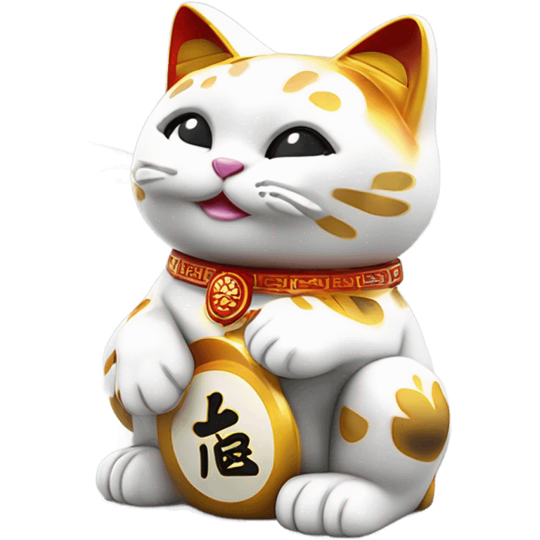 Fortune cat emoji