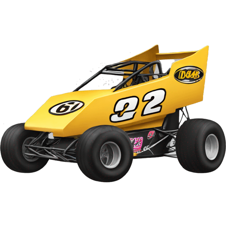 Sprint car emoji